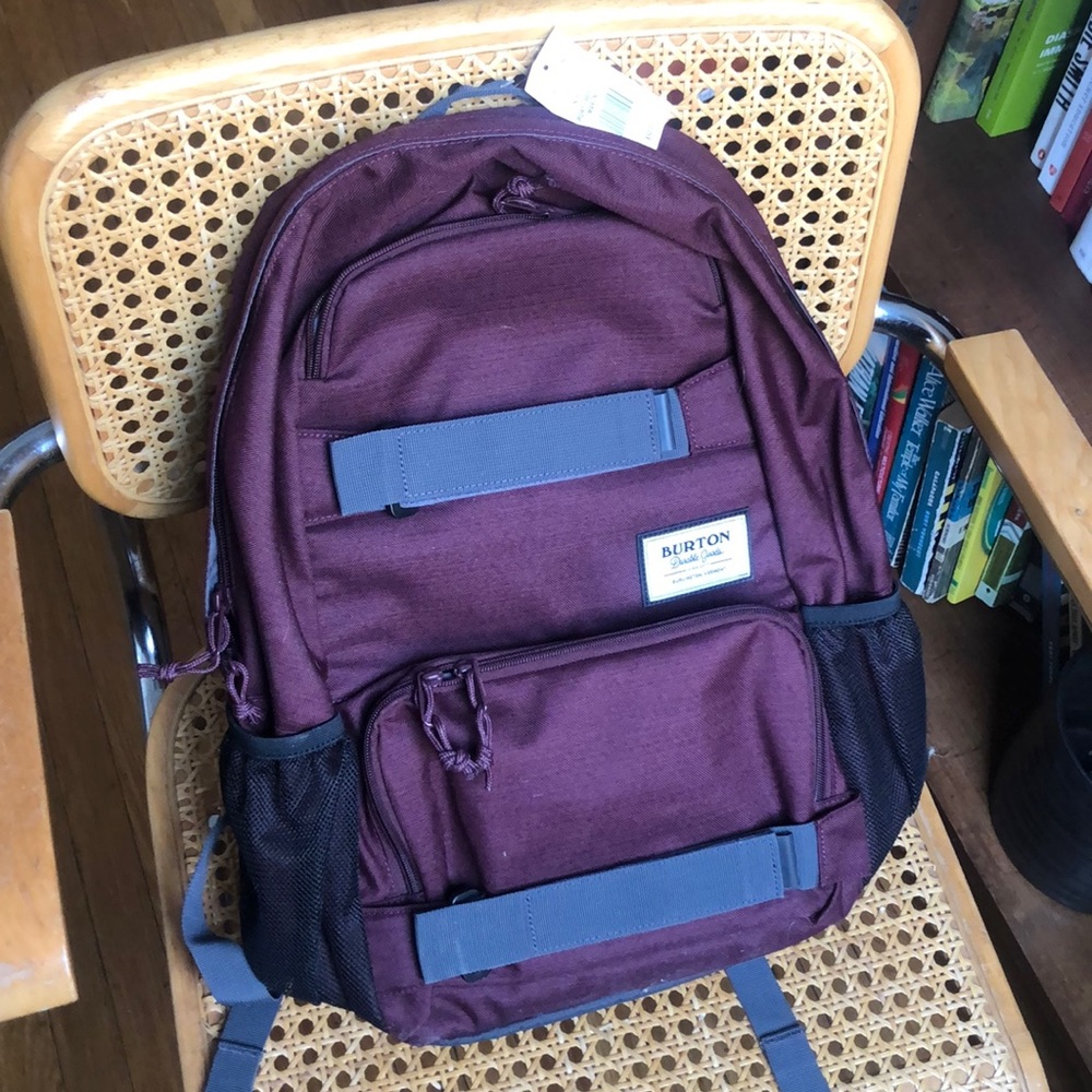 Burton Maroon Backpack NWT